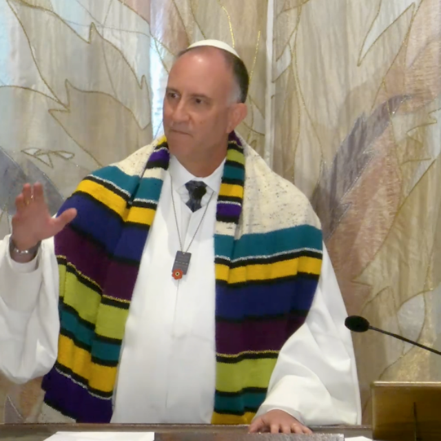 WATCH Rabbi Mosbacher's Sermon on Erev Rosh Hashanah 5785 Temple